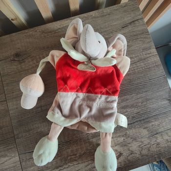 éléphant marionnette doudou et compagnie