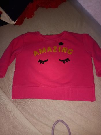 Sweat benetton 12 24 mois
