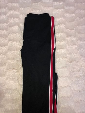 pantalon bande rouge zara