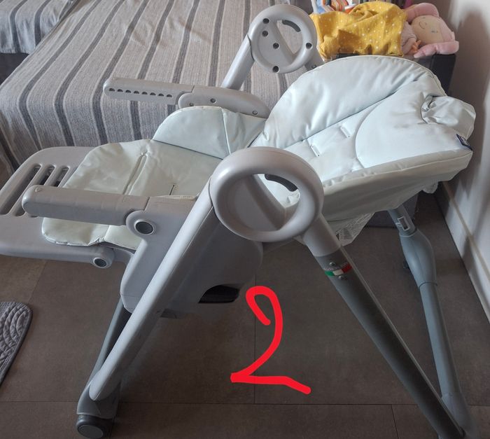 Chaise haute et transat Chicco Polly 2 Start - photo numéro 7