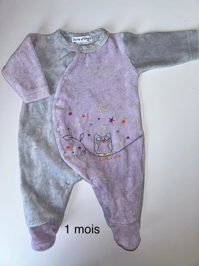 Pyjama 1 mois