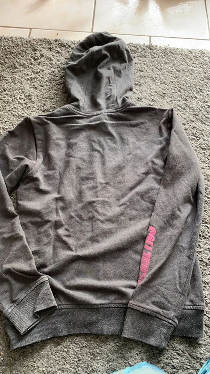 Sweat gris fille 10 ans - photo numéro 2