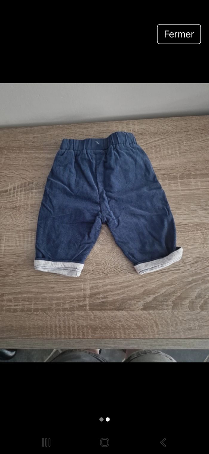 Pantalon bleu Marine - photo numéro 2