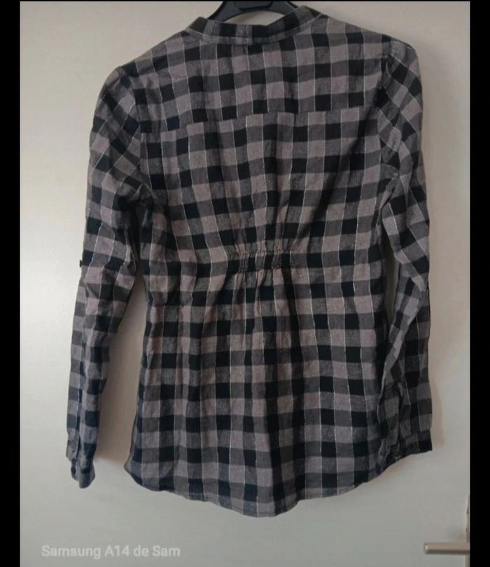 Chemise gris et noir mim taille 38 - photo numéro 2