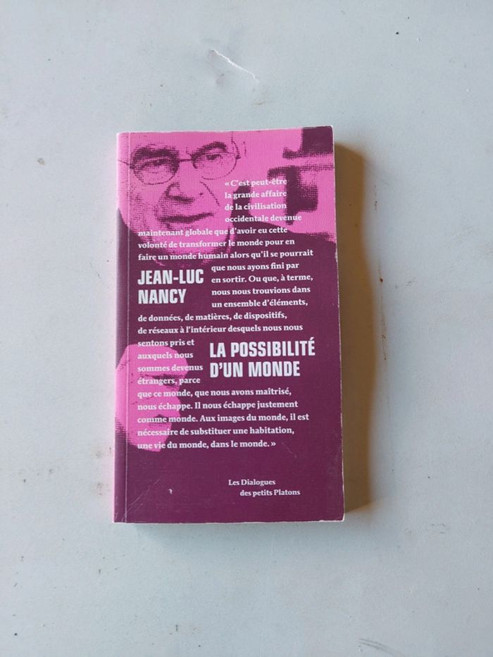 La possibilité d'un monde