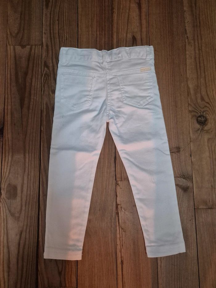 Jean blanc pour fille boboli - photo numéro 3