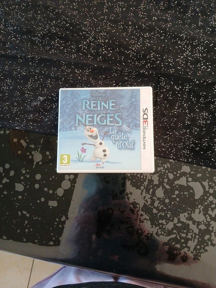 Jeu 3ds la reine des neige