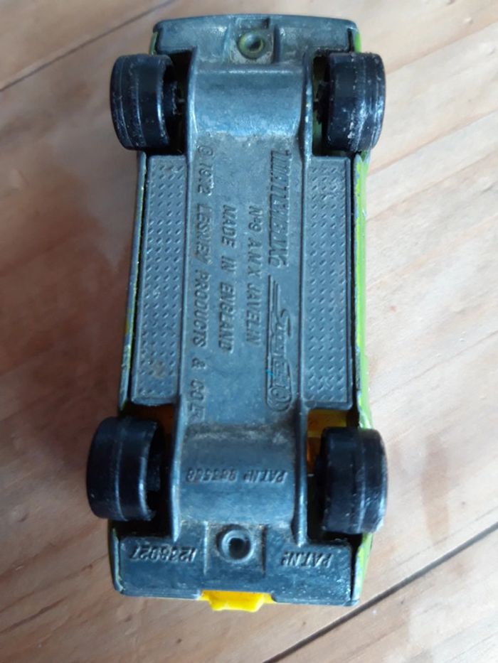 Voiture Matchbox, N°9 AMX Javelin, 1972 Lesney Products & co, Made in England - photo numéro 7