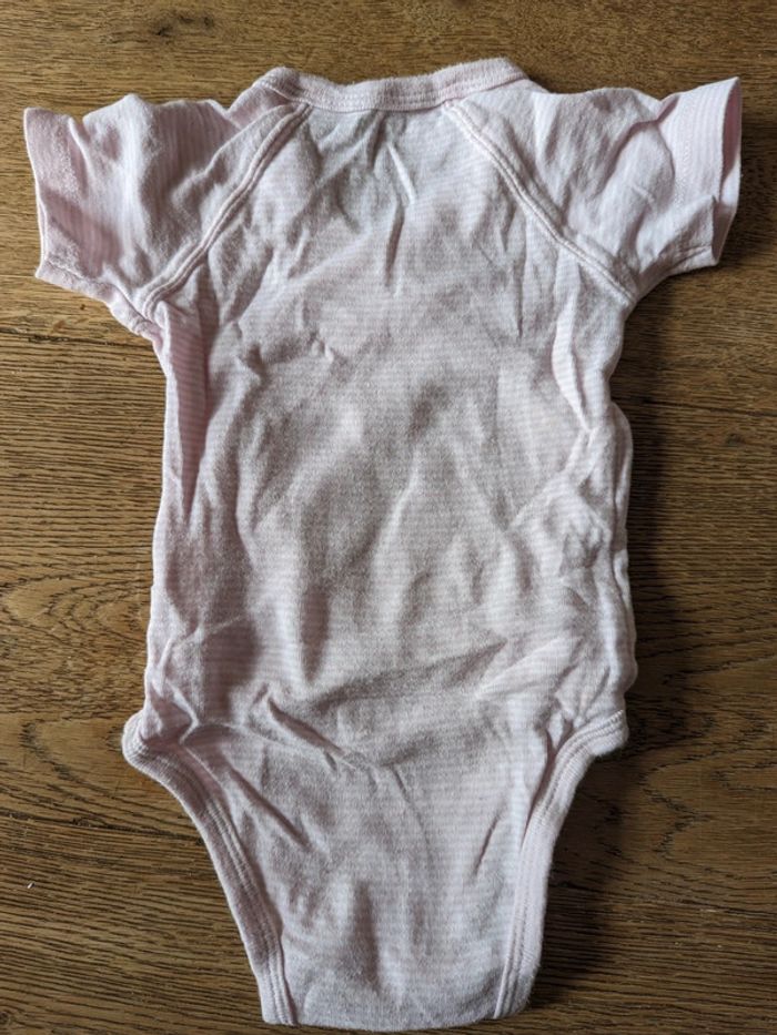 Lot de 3 bodies kitchoun manche courte 9 mois - photo numéro 7