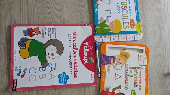 Lot de 3 livres ardoises t choupi