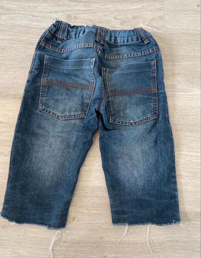 Pantacourt bermuda en jean enfant - photo numéro 3