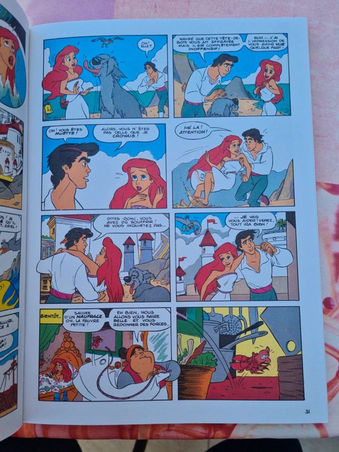 Livre disney princesse 3 histoires Ariel, Mulan et Blanche neige - photo numéro 4