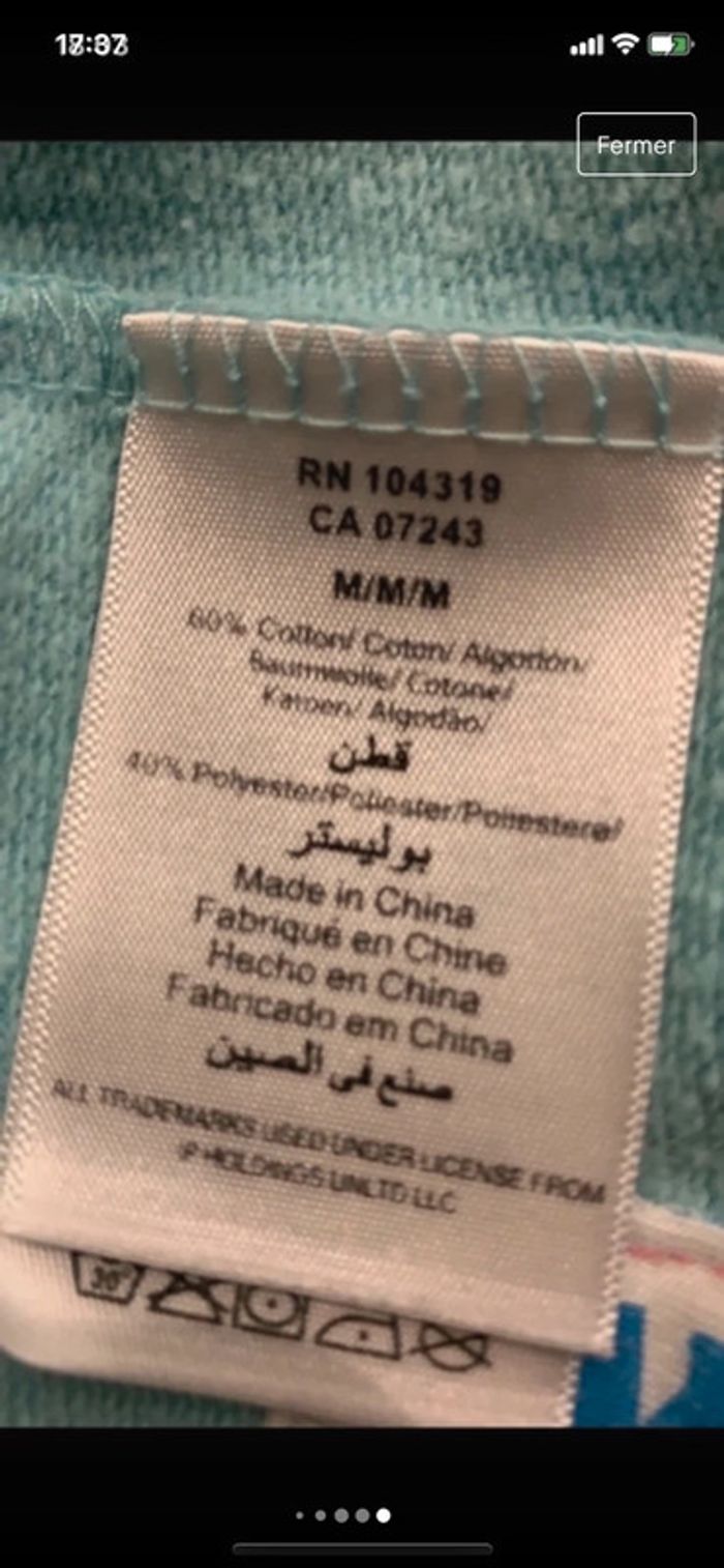Gilet capuche turquoise clair - photo numéro 6