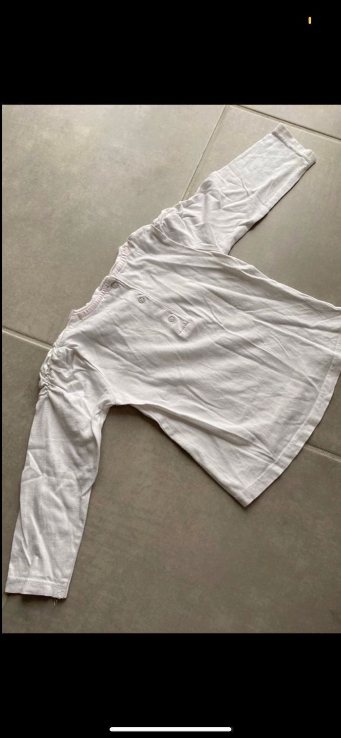 Tee shirt manches longues LOVE 18 mois - photo numéro 7