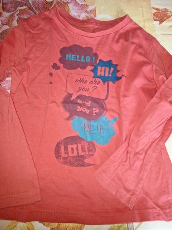 Haut manche longue 6 ans