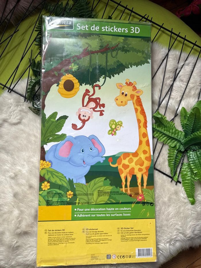 Décoration animaux de la JUNGLE - Stickers en format XXL - photo numéro 4
