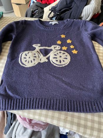 Pull garçon vert baudet