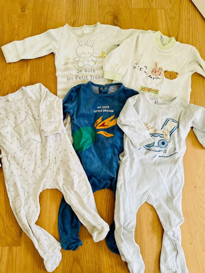 Pyjamas 1 pièce bébé