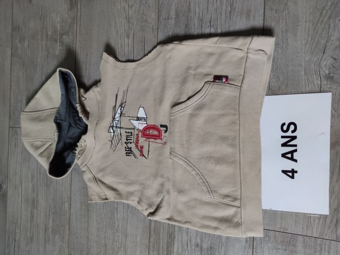 sweat sans manches garçon orchestra 4 ans