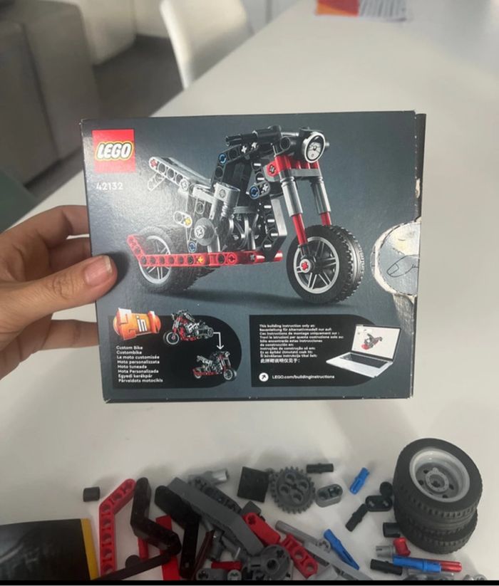 Lego technic 42132 : la moto ( 2 en 1) - photo numéro 3