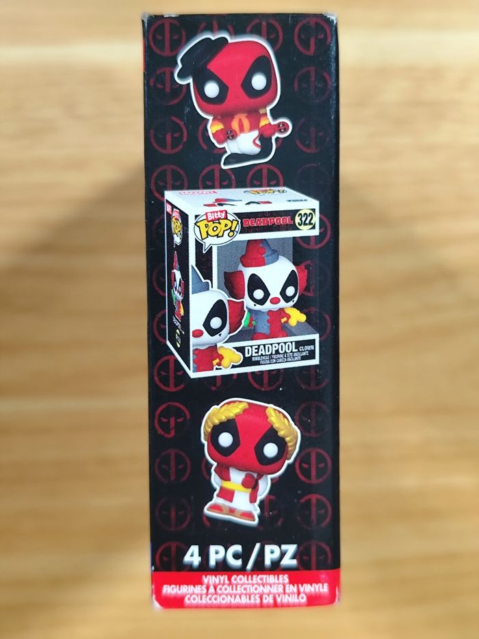 Boîte 4 Bitty Pop! Deadpool - Bathtime, Flamenco, Supper Hero + Mystère ! - photo numéro 8