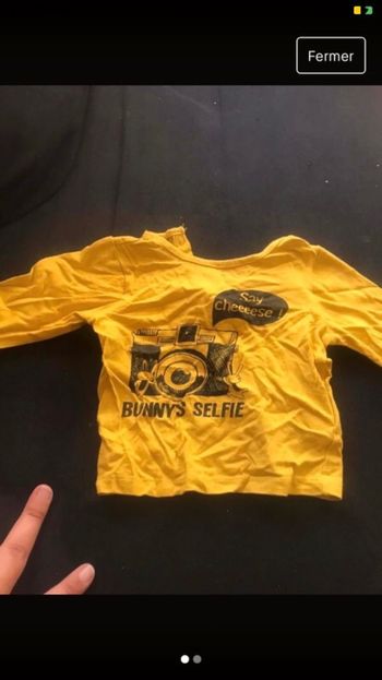 Jogging et t-shirt à manches longues 3 mois