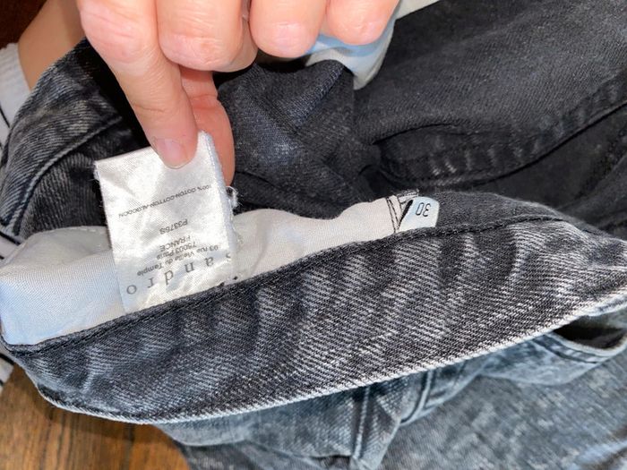 Jeans sandro Taille 30 us - photo numéro 7