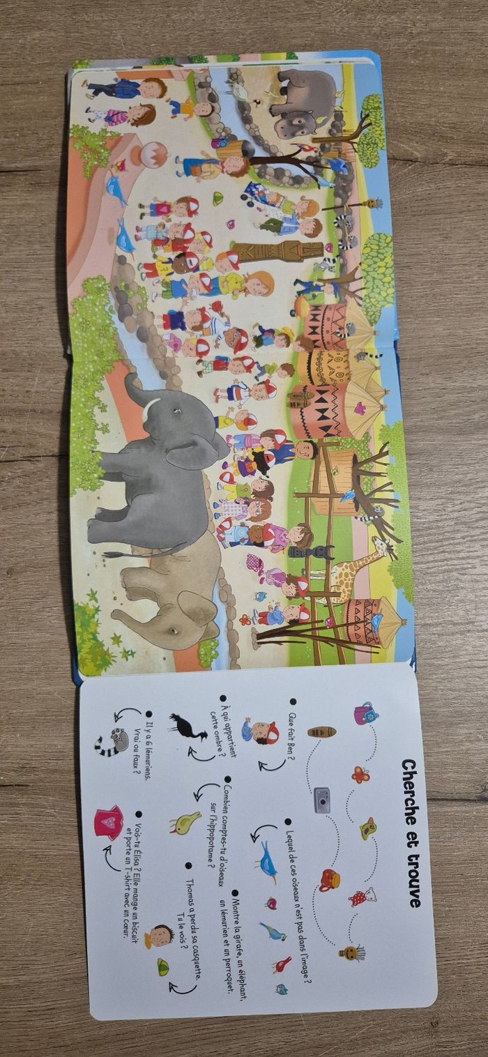 Livre Cherche et Trouve Au zoo - photo numéro 5