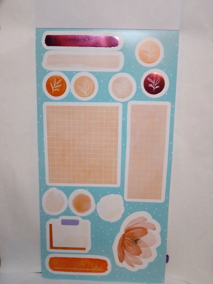 Sticker book élastique "Watercolour" - photo numéro 11