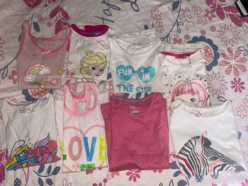 Lot t-shirts fille