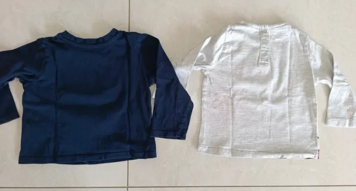 Lot de 2 tee shirt garçon 12 mois - photo numéro 2