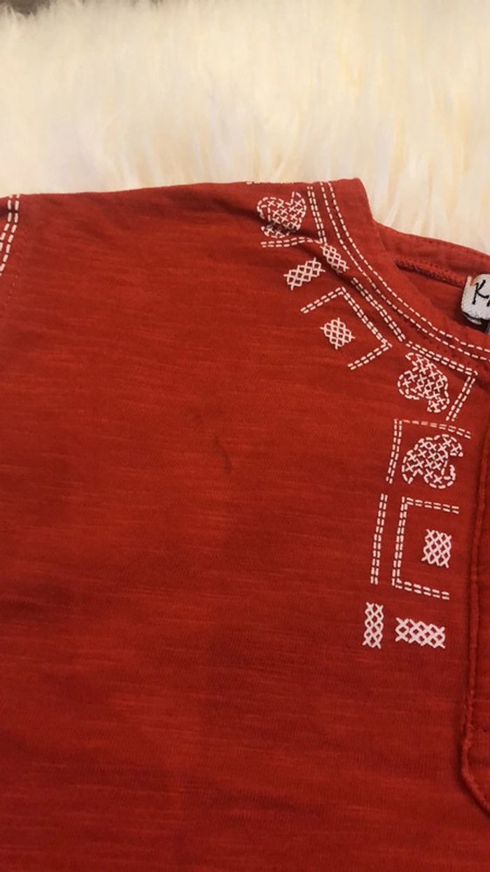 T shirt rouge - photo numéro 2