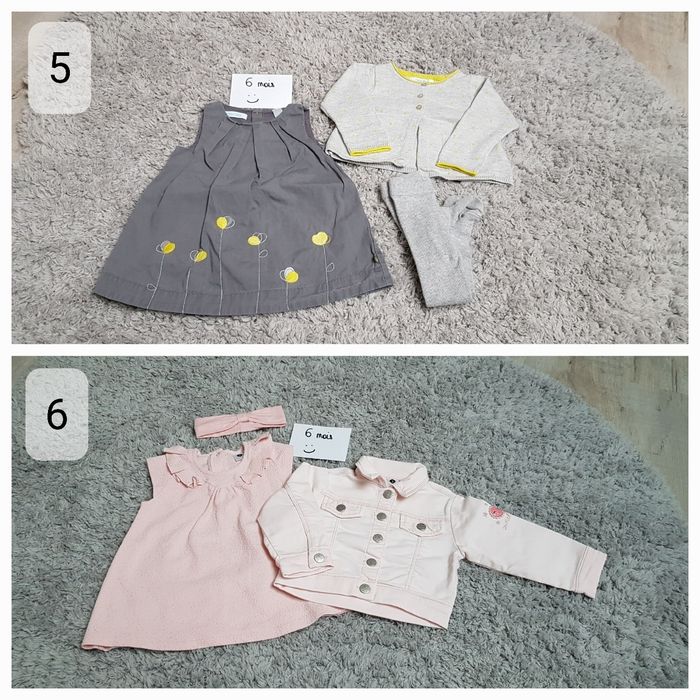 Robe 6 mois - à partir de 3€ l'unité - photo numéro 2