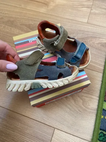 Sandales cuir Romagnoli