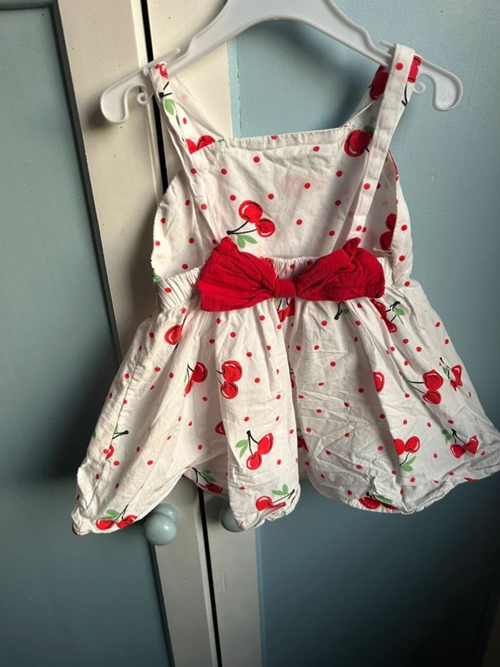 Robe été 6-12 mois, avec sa culotte - photo numéro 6