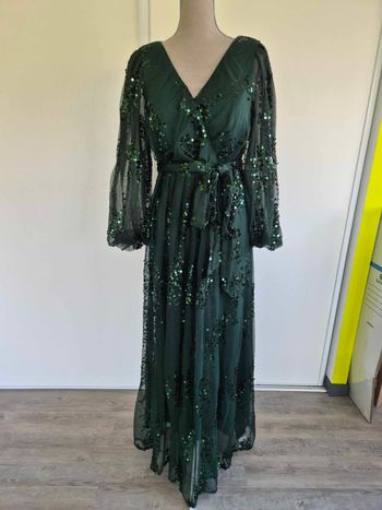 Robe longue de soirée à sequin / paillettes