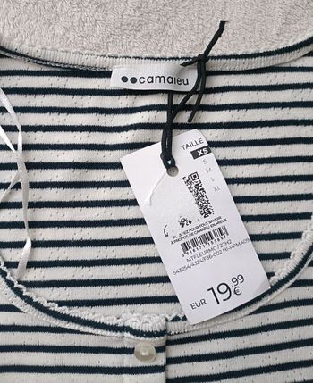 Haut camaïeu neuf en XS