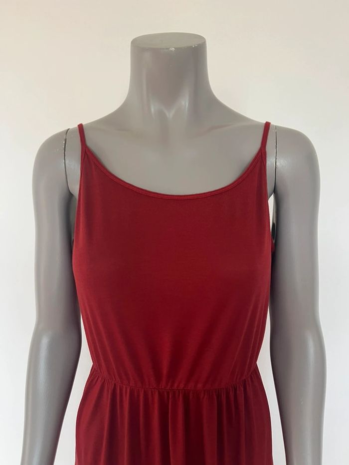 Robe longue terracotta/rouille H&M – Taille M - photo numéro 2