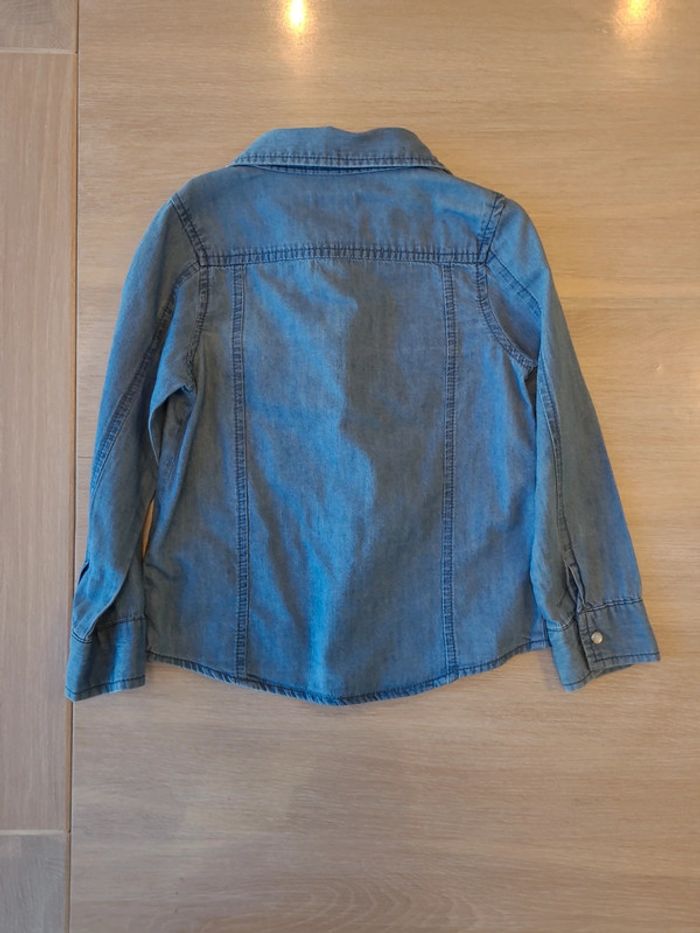 Chemise en jean 4 ans - photo numéro 5