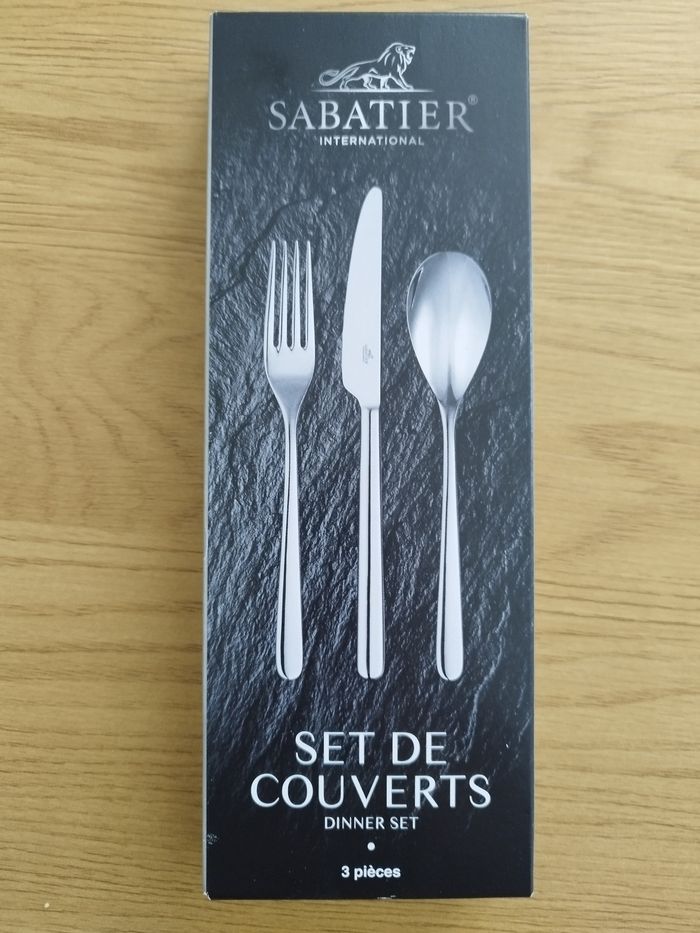 Set de couverts 3 pièces sabatier