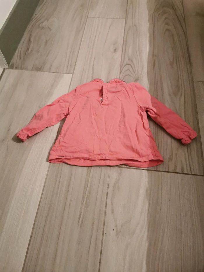 Tee-shirt manche longue 12 mois sergent major - photo numéro 2