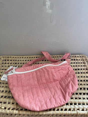 Sac banane rose thé - Neuf