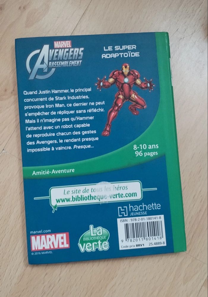 Livre avengers - photo numéro 3