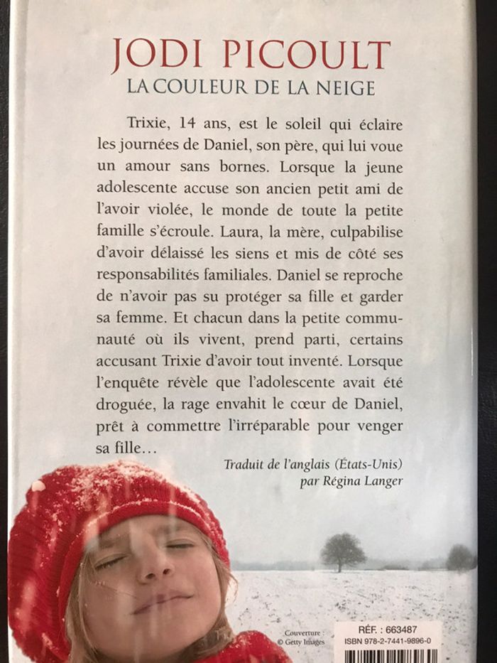 La couleur de la neige Jodi Picoult - photo numéro 2