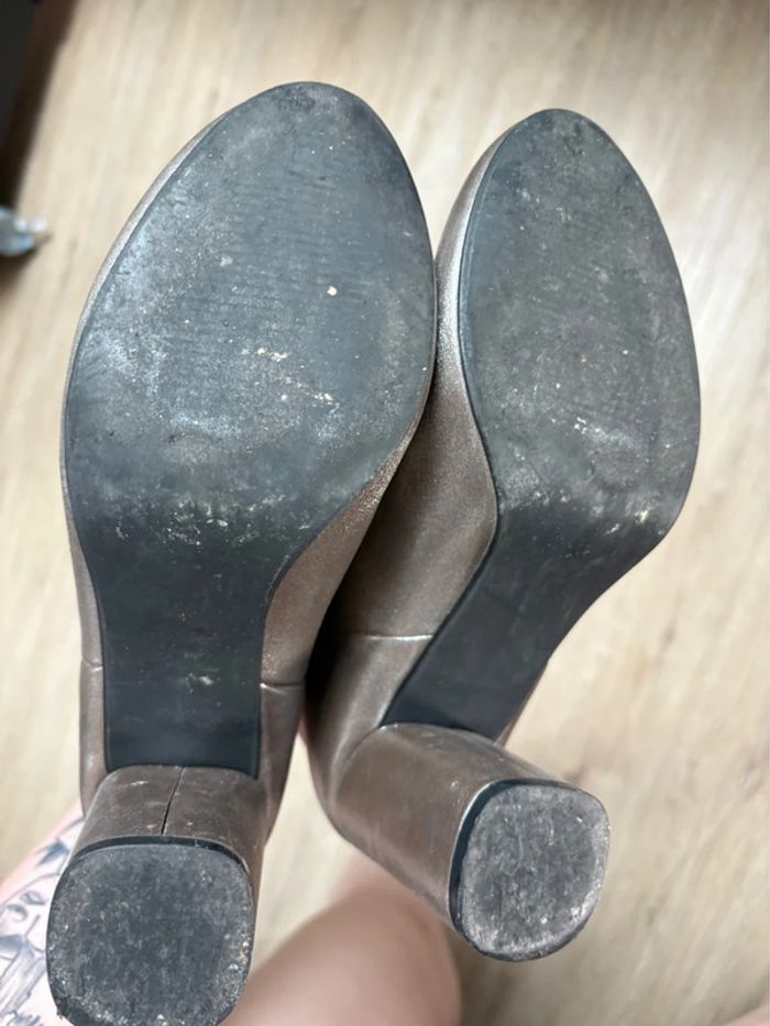Boots argentés à talons Pimkie 40 - photo numéro 8