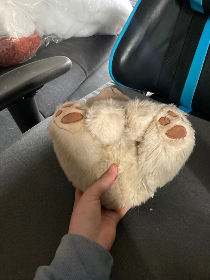 Peluche ours beige - photo numéro 2