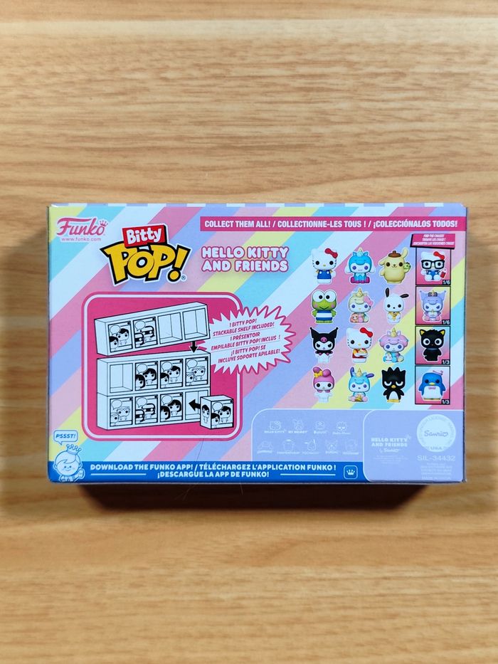Pack 4 Funko Bitty Pop! Hello Kitty & Friends (Inclus CHASE) - photo numéro 7