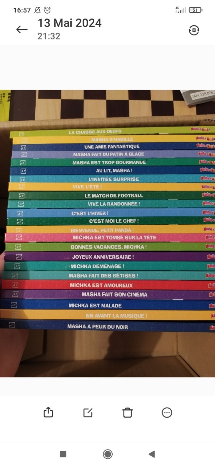 23 livres Masha et Michka neufs - photo numéro 7