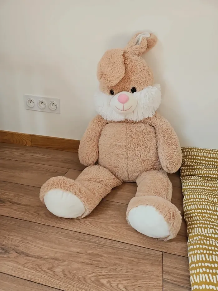 Peluche géante.