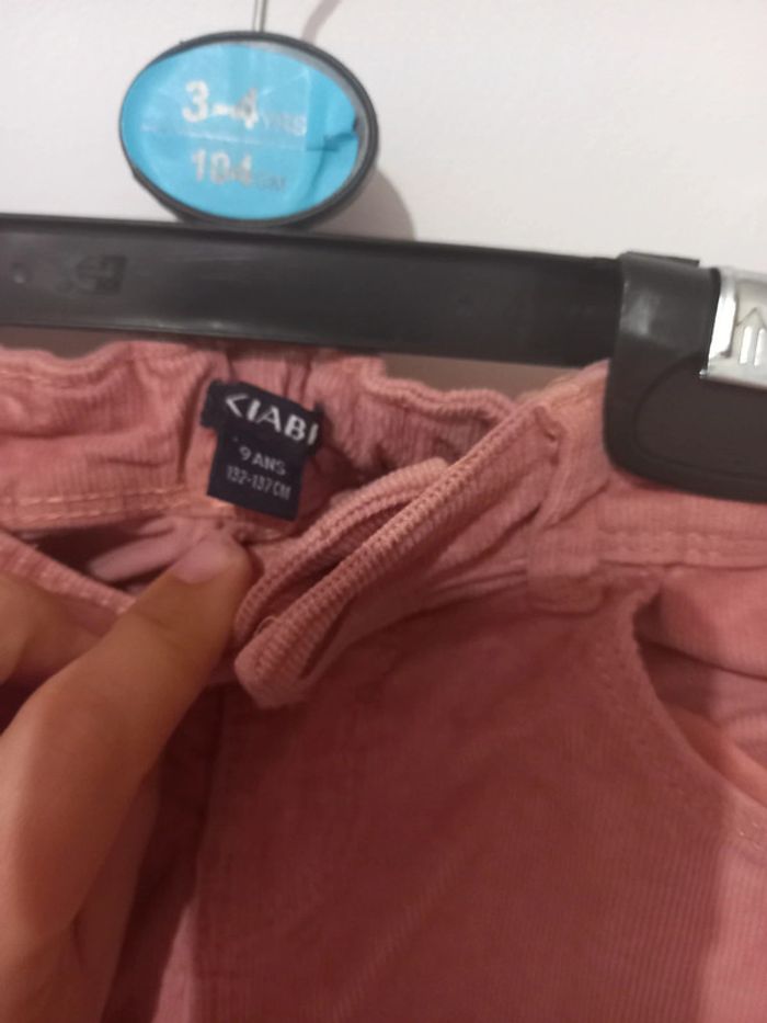 Pantalon velours 9A - photo numéro 4